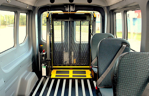 Ford etransit ada-compliant van