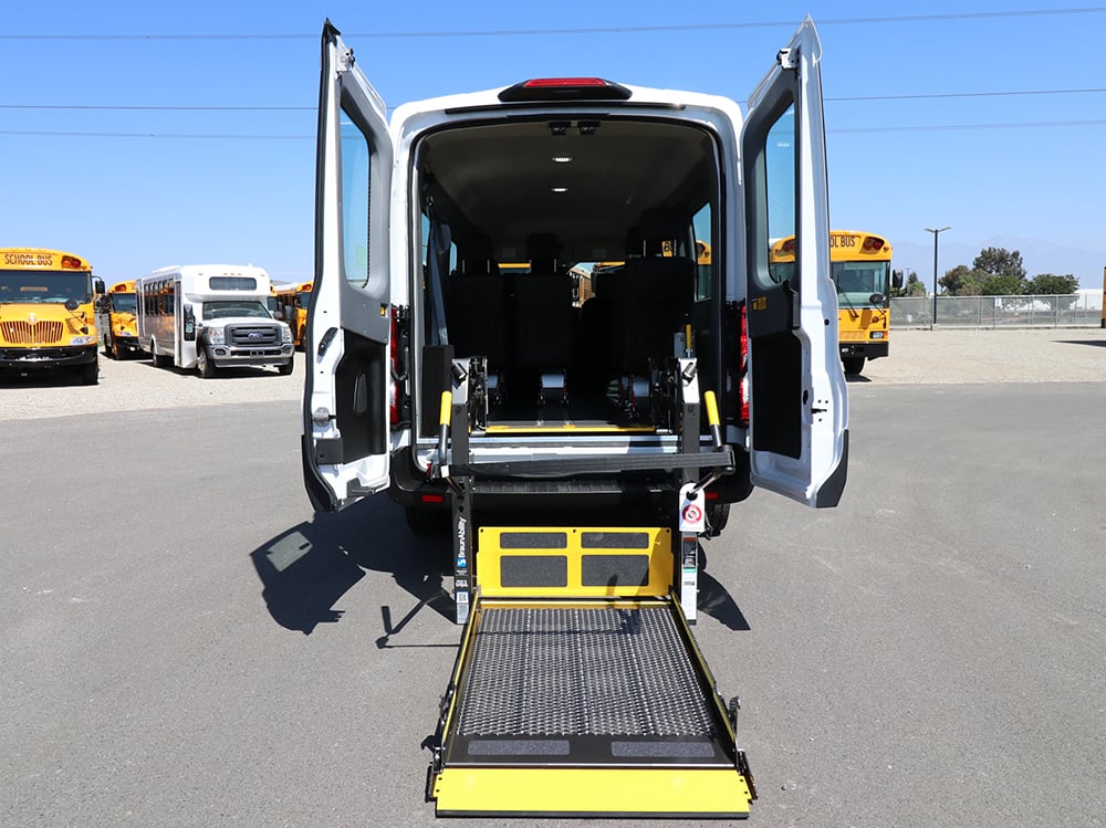 ford etransit rear wheelchair lift